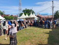 Road Show Pasar Tani Aceh 2026 di Aceh Barat Disambut Antusias Warga