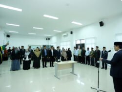 14 Pejabat FTK Dilantik, Rektor UIN Ar-Raniry Minta Utamakan Mahasiswa
