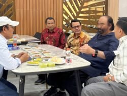 Rektor UTU Sampaikan Agenda Kampus kepada Surya Paloh