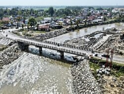 10 Bulan Bencana, Tiga Jembatan di Jalur Lintas Timur Pulih
