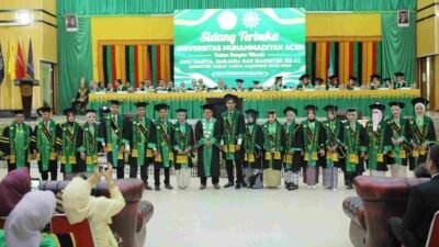 471 Lulusan Unmuha Diwisuda, 230 Raih Predikat Cumlaude