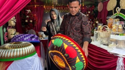 Wagub Borong Produk UMKM Saat Keliling Expo Pidie
