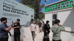 Dua Pos Pengawasan Syariat Hadir di Titik Nol Kutaraja dan Ulee Lheue