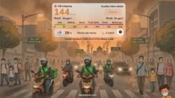 Kualitas Udara Banda Aceh Memburuk, AQI Tembus 144