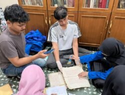Mahasiswa BSA UIN Ar-Raniry Praktik di Museum Ali Hasjmy